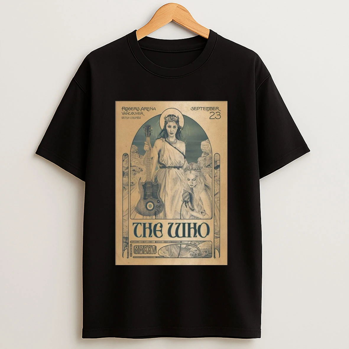 The Who September 23 2025 Rogers Arena Vancouver British Columbia Event Shirts