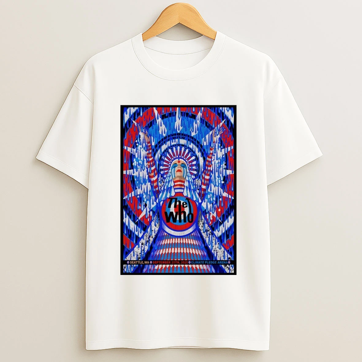 The Who September 25 2025 Climate Pledge Arena In Seattle Wa Shirts