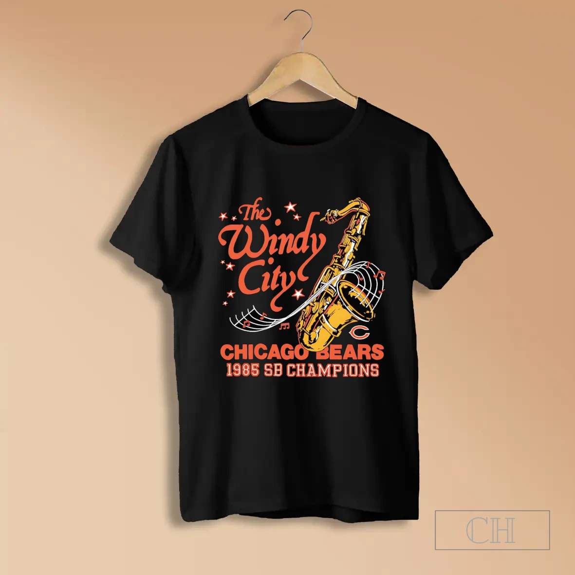 The Windy City Chicago Bears 1985 Sb Champions T Shirt