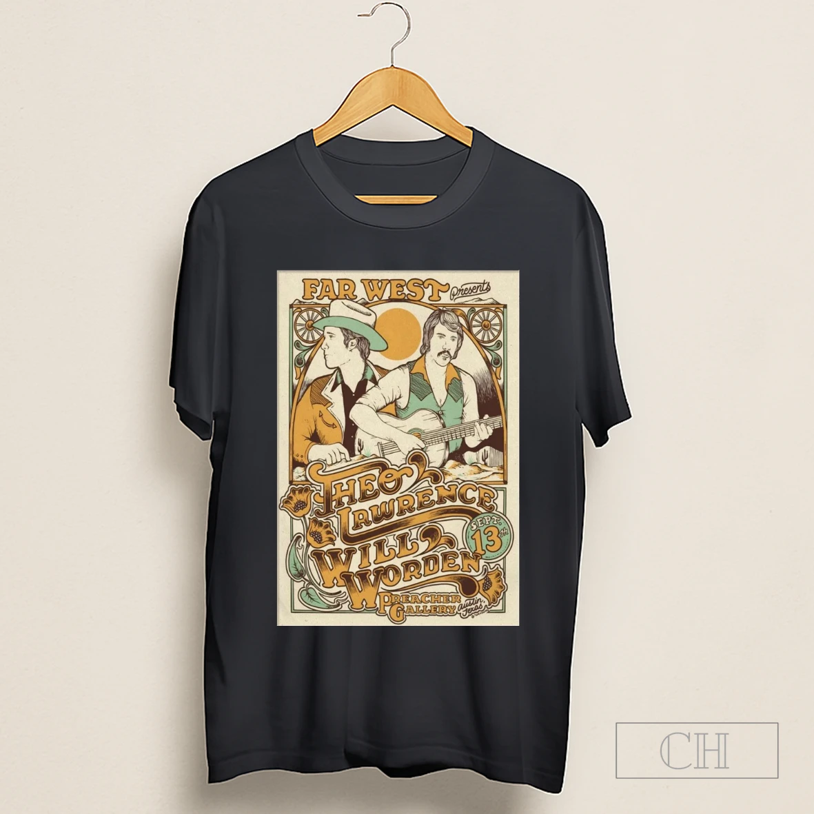 Theo Lawrence And Will Worden Sagebrush In Austin Tx September 13 2025 Shirt