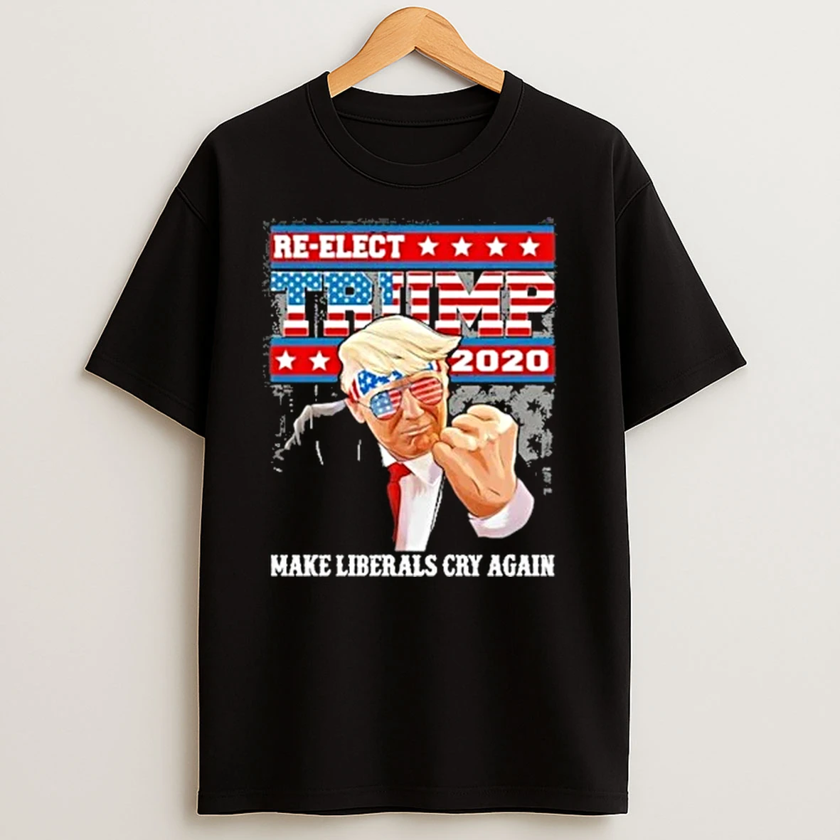 Thomas Sanford Trump 2025 Make Liberals Cry Again Flag Shirts