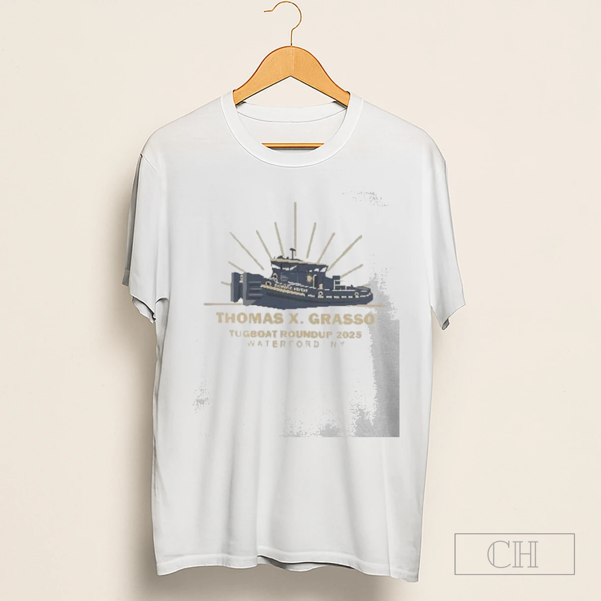 Thomas X Grasso Tugboat Roundup 2025 Waterford Ny Shirt