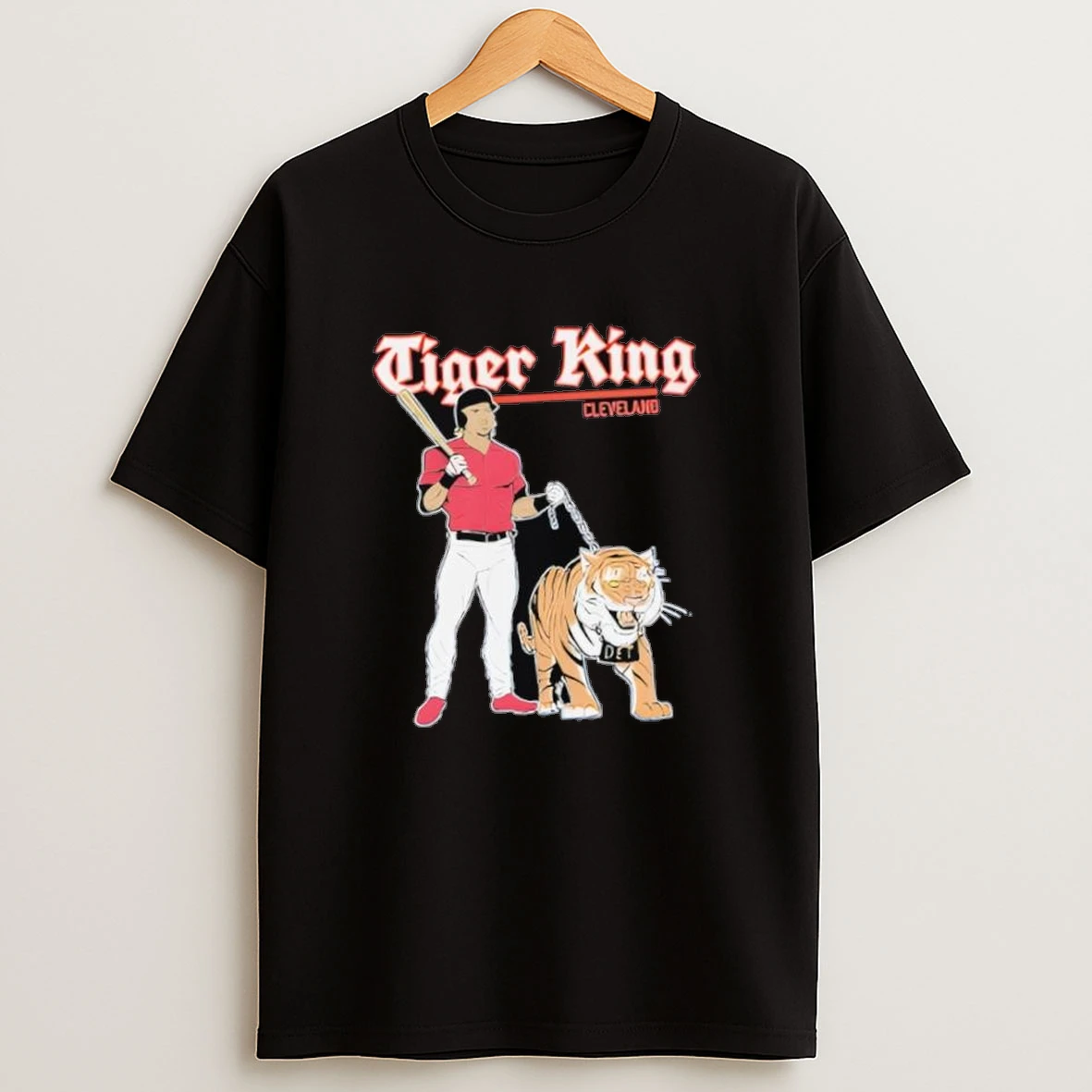 Tiger King Cleveland Baseball Cleveland Vs Detroit Tigers Funny Mlb Shirts