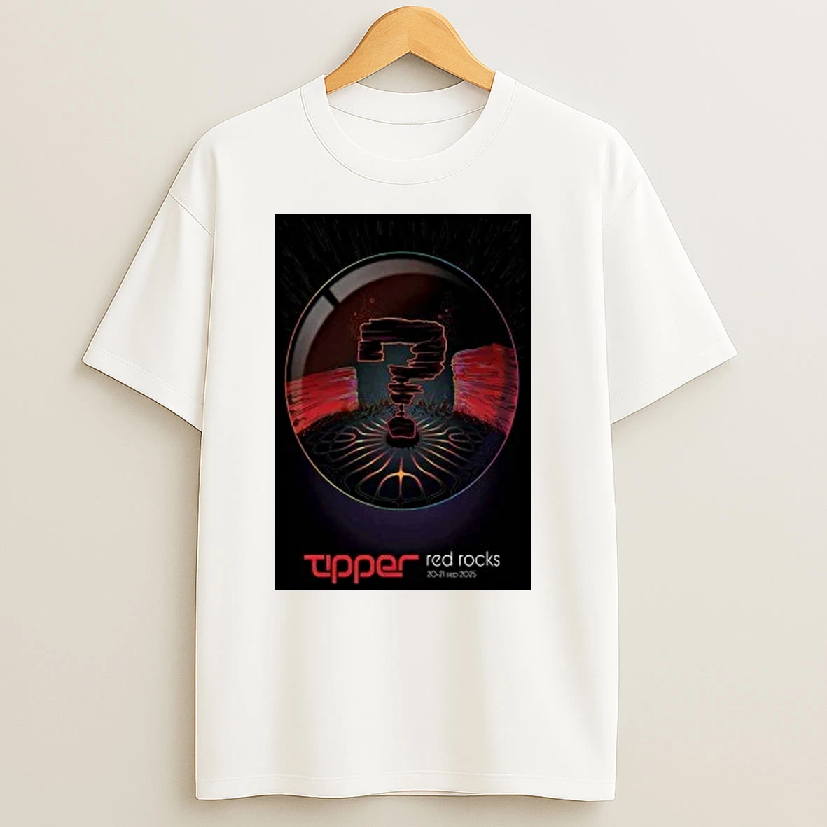 Tipper Sep 20 21 2025 Red Rocks Shows Shirts