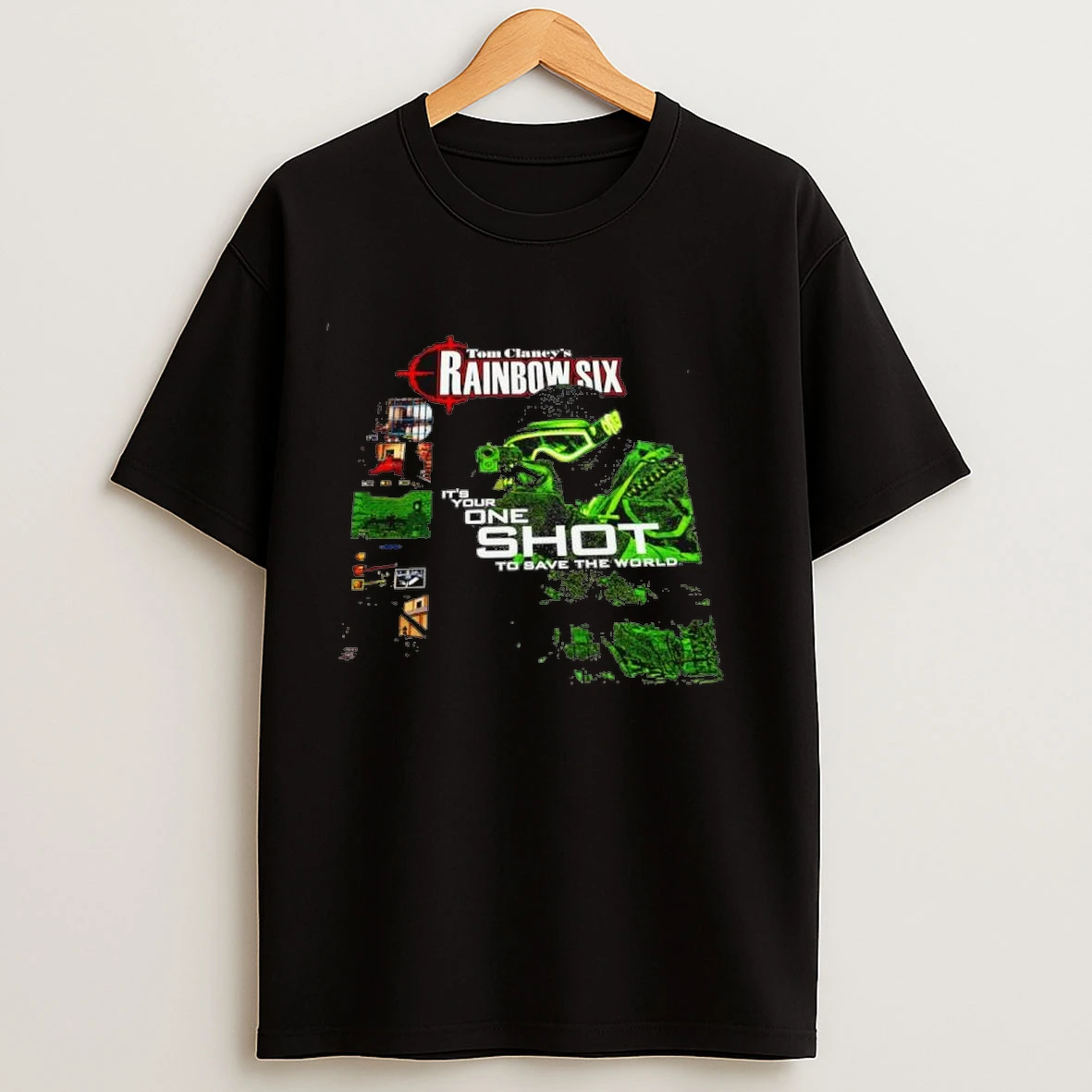 Tom Clancys Rainbow Six Logo Shirts