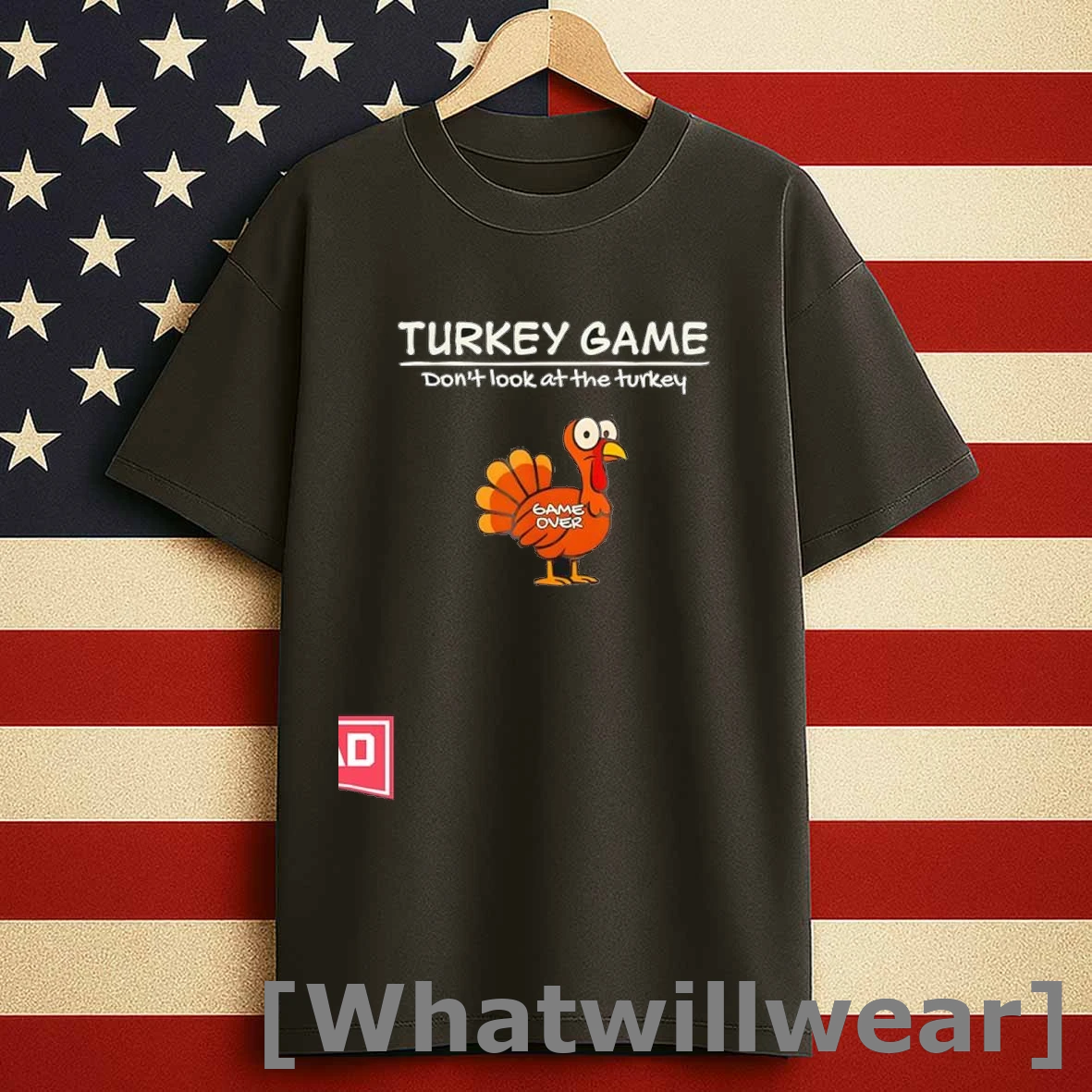 Turkey Game Dont Look At The Turkey Funny Shirts
