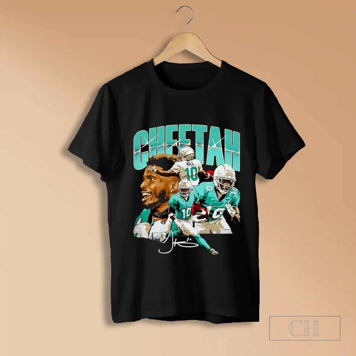 Tyreek Hill Miami Dolphins Nfl Vintage Graphic Shirts