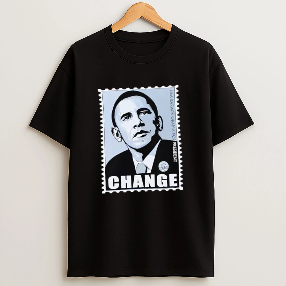 Usa Barack Obama For President Change Graphic Shirts
