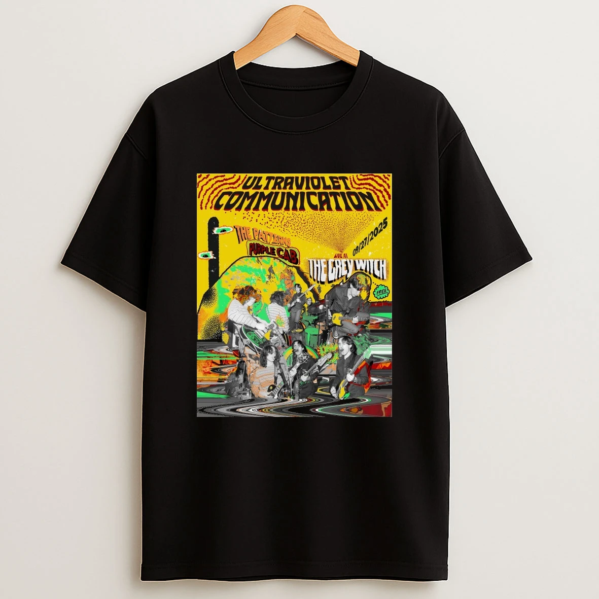 Ultraviolet Communication September 27 2025 The Grey Witch Shows The Patterns Purple Cab Shirts