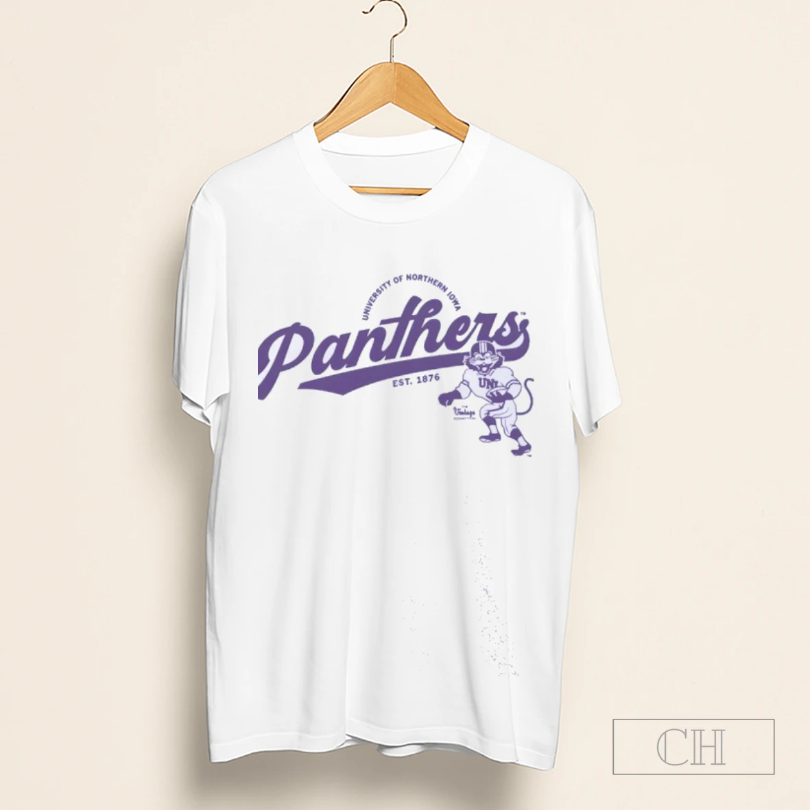 University Of Northern Iowa Panthers Logo Shirt