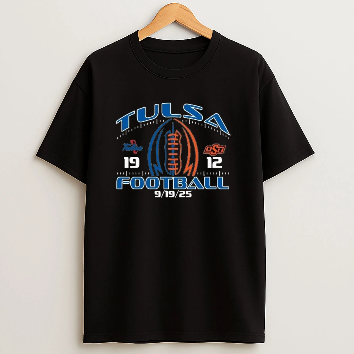 University Of Tulsa Football Win Over Oklahoma State Final 19 12 On 19 9 2025 Shirts