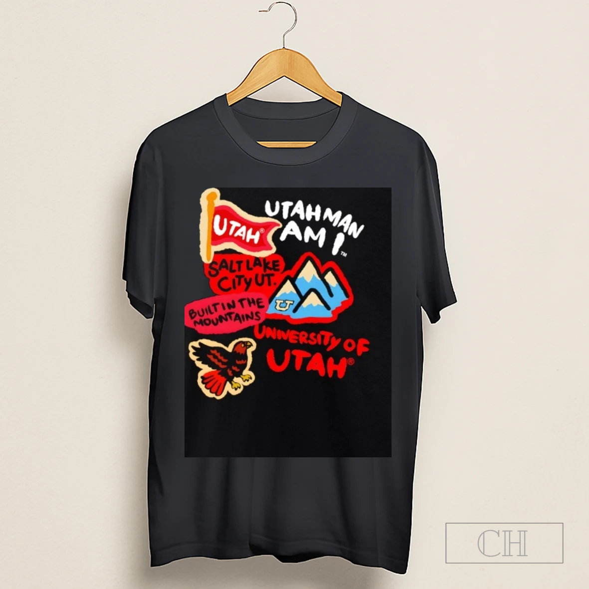 Utah Man Am I Salt Lake City Ut University Of Utah Shirt