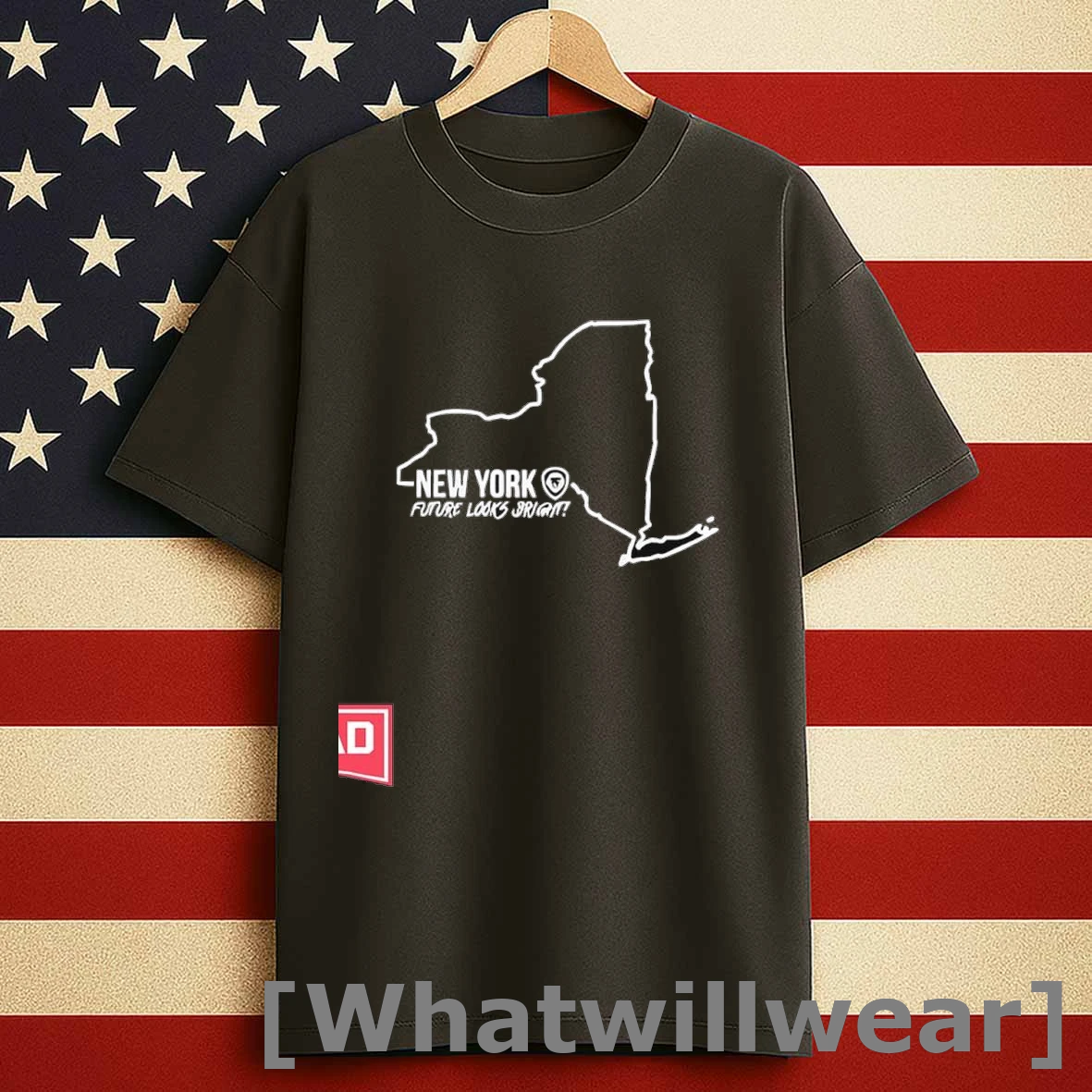 Valuetainment Future Looks Bright New York State Shirts