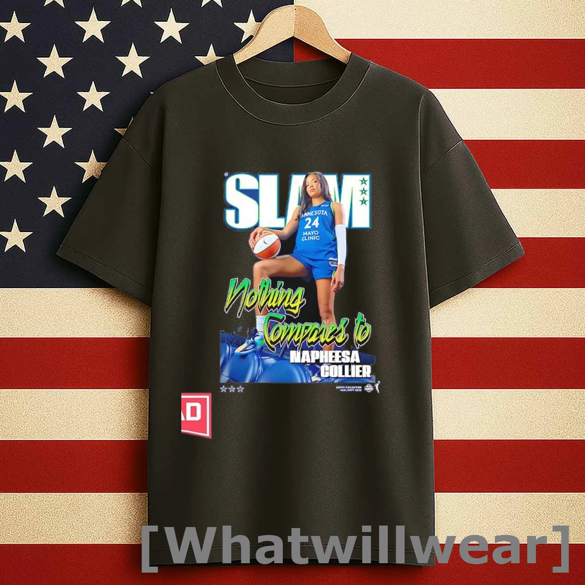 Wslam Napheesa Collier Nothing Compares To Mayo Clinic Shirts
