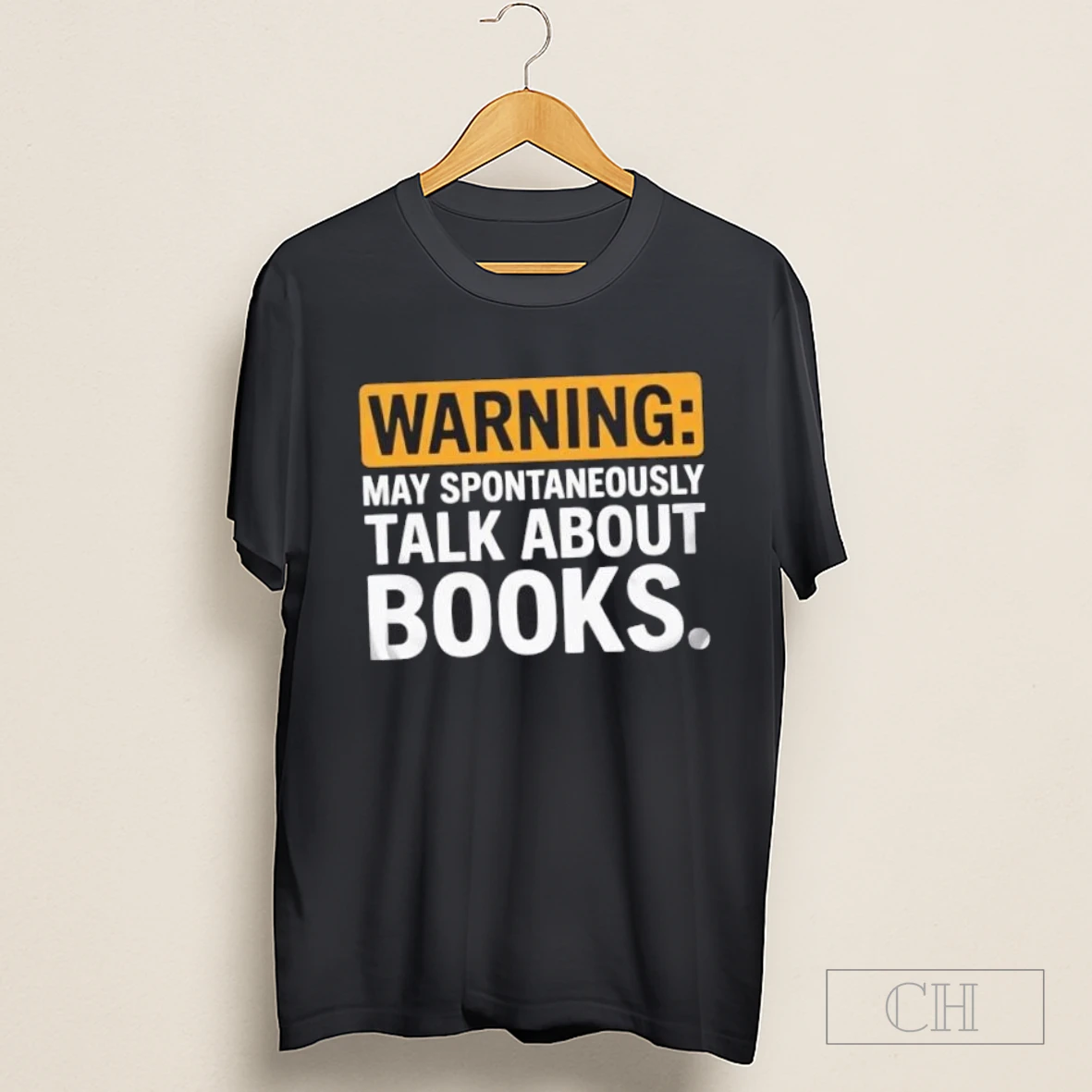 Warning May Spontaneously Talk About Books Shirt