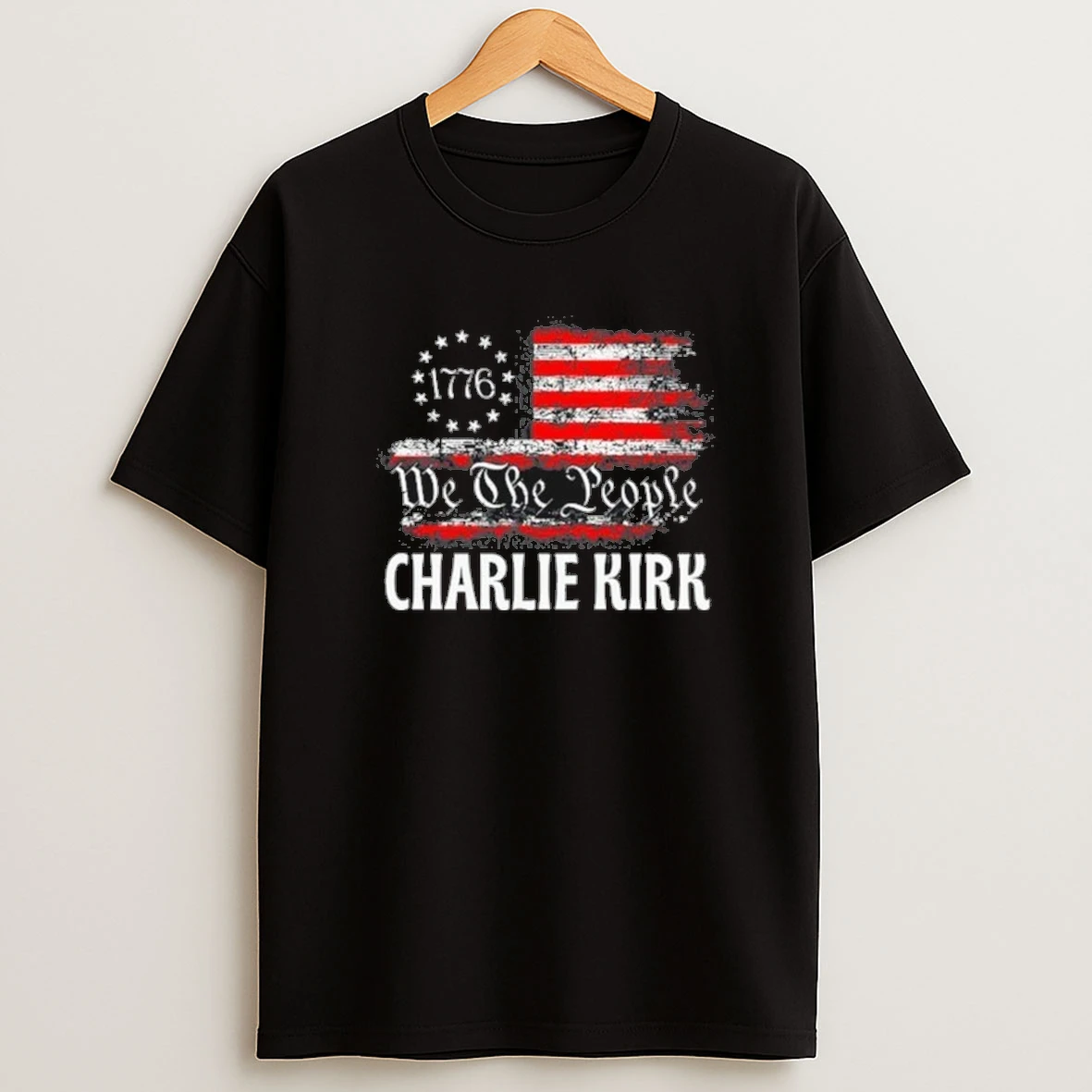 We The People Charlie Kirk American Flag 2025 Shirts
