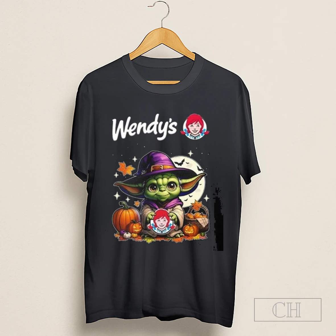 Wendys X Baby Yoda Witch Halloween 2025 Shirt