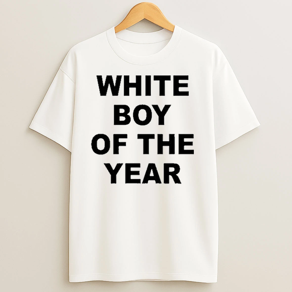 White Boy Of The Year Grey 2025 Shirts
