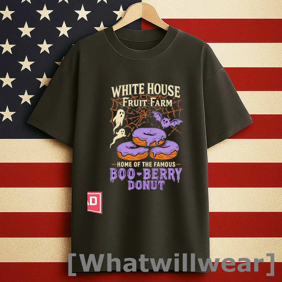 White House Fruit Farm Home Of The Famous Boo Berry Donut Halloween Shirts