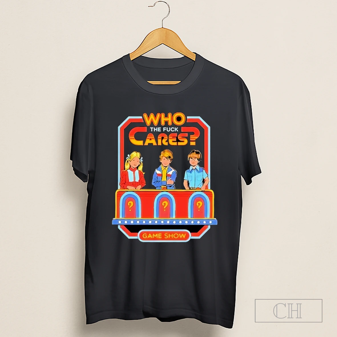 Who Cares The Fuck Cares Game Show Shirt