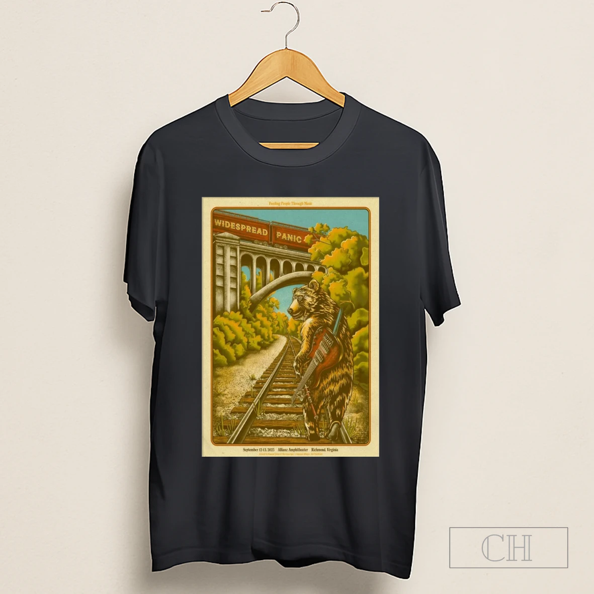 Widespread Panic In Richmond Va On September 12 13 2025 Shirt