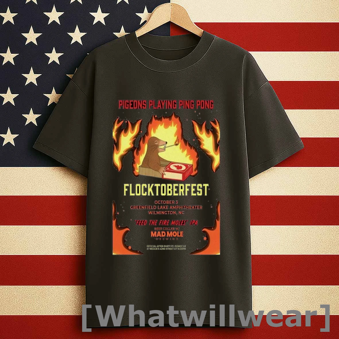 Wilmington North Carolina Live Show Oct 3 2025 Shirts