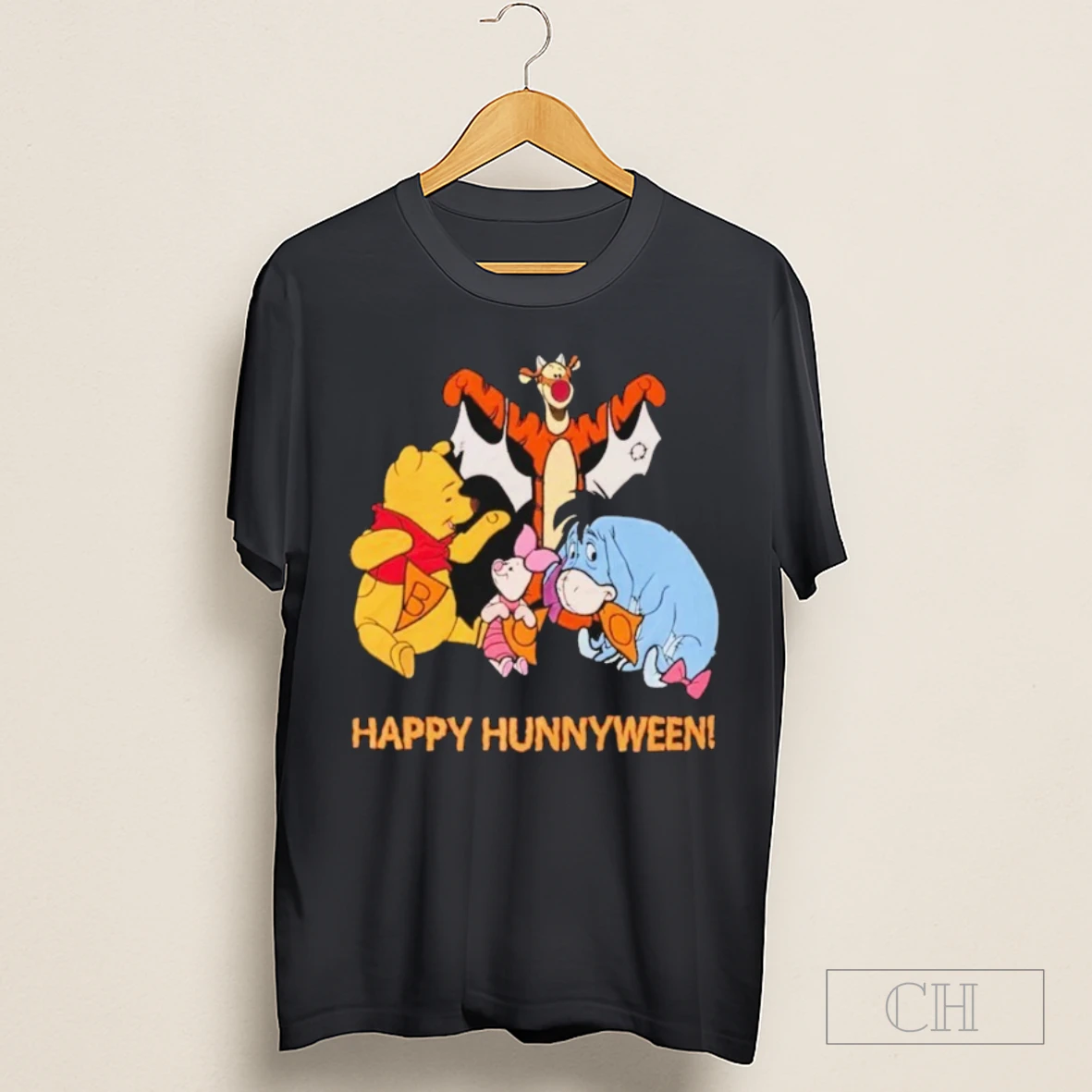 Winnie The Pooh Happy Hunnyween Halloween Shirt