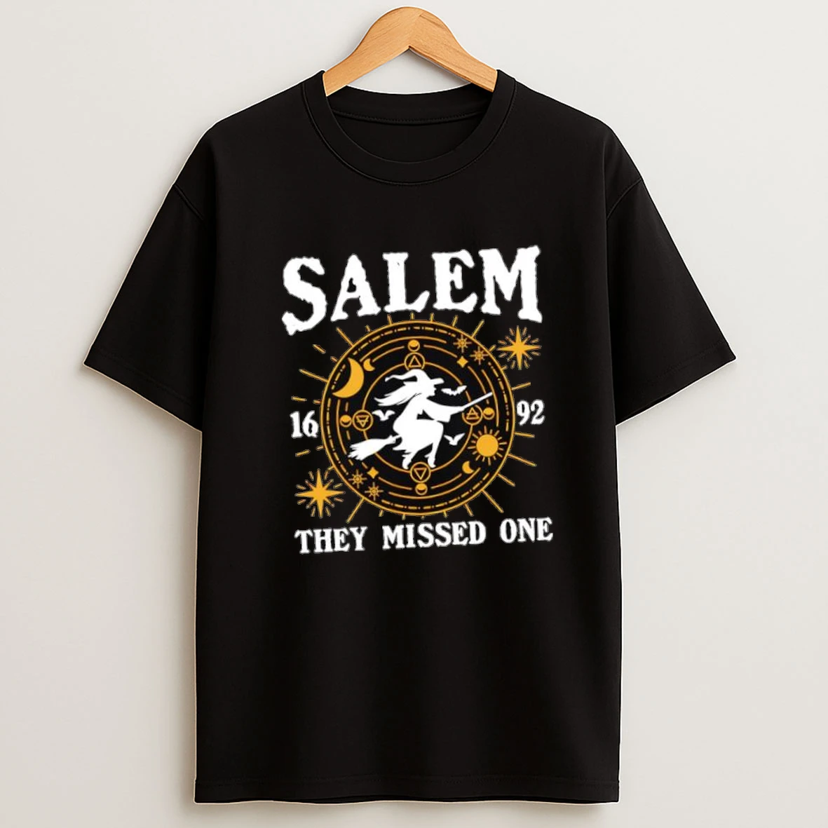 Witch Salem They Missed One 1692 Graphic Shirts