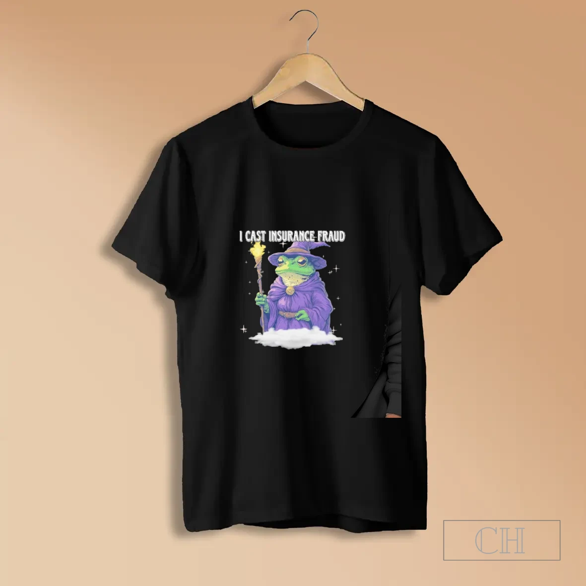 Wizard Frog I Cast Insurance Fraud Shirts
