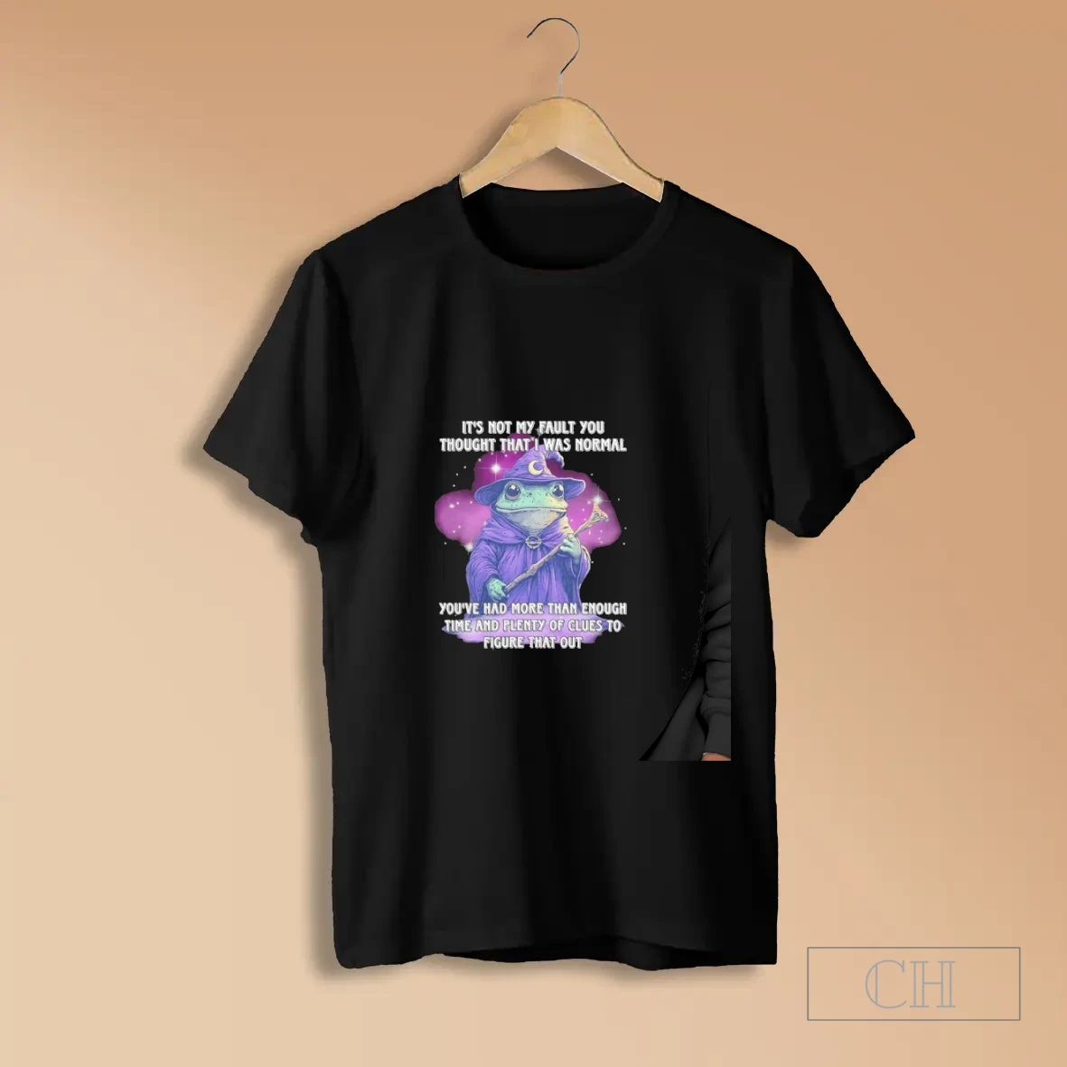 Wizard Frog Its Not My Fault You Thought That I Was Normal Youve Had More Than Enough Time And Plenty Of Clues To Figure That Out Shirts