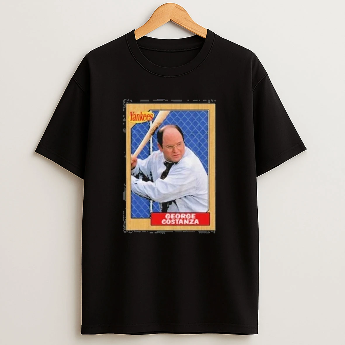 Yankess Geogre Costanza Baseball Card Shirts