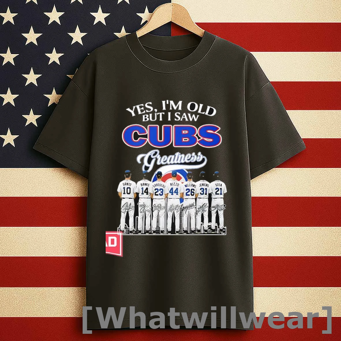 Yes Im Old But I Saw Chicago Cubs Players Greatness Signatures Shirts