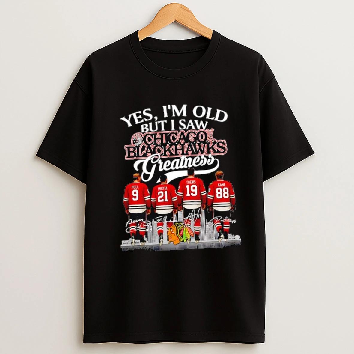 Yes Im Old But I Saw Chicago Blackhawks Greatness Legends Signatures Shirts