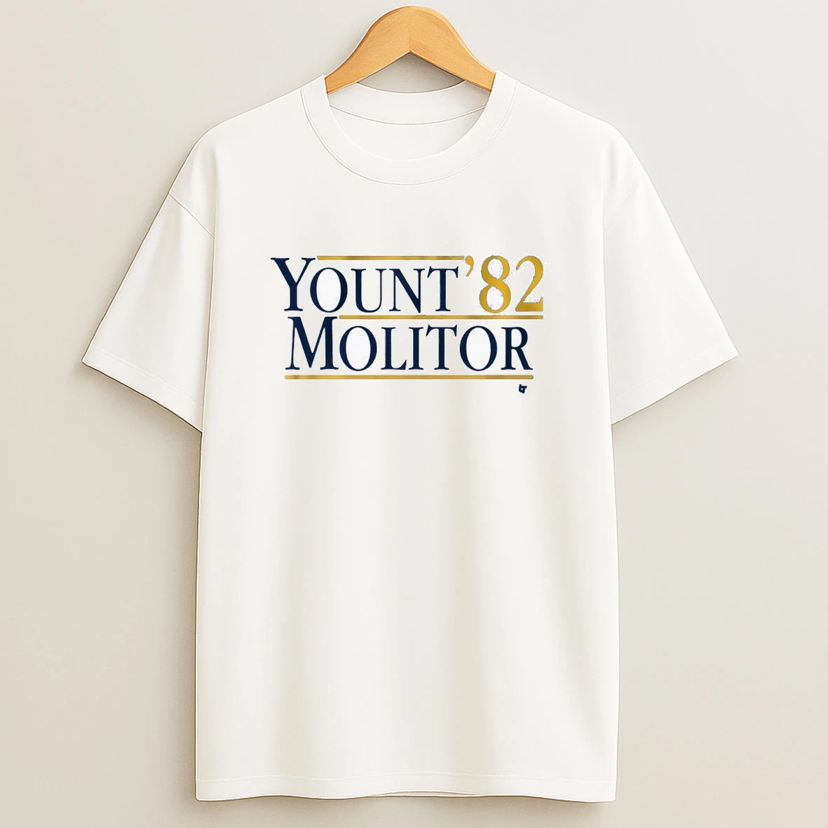 Yount Molitor 82 Robin Yount And Paul Molitor Milwaukee Brewers Mlb Shirts
