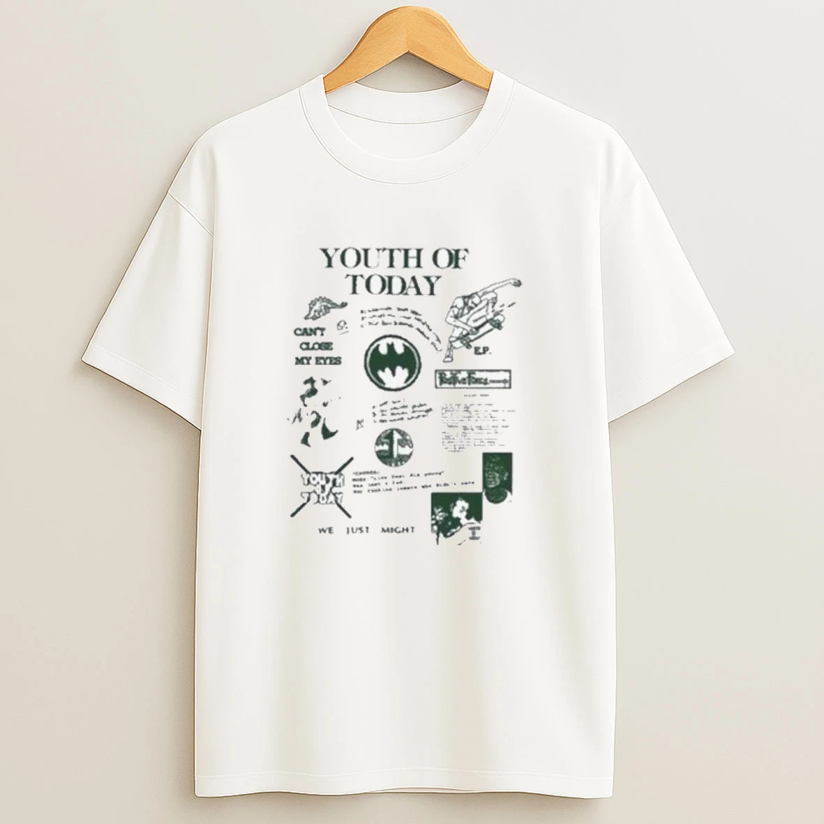 Youth Of Today Cant Lose My Eyes We Just Might Three Question Trivia Shirts