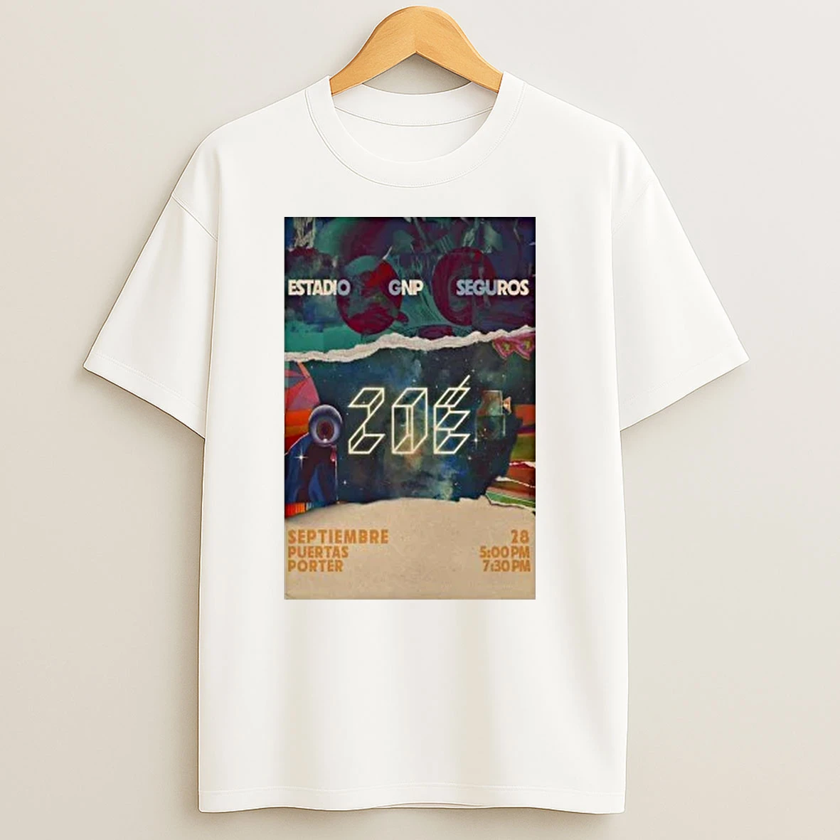 Zoe At Estadio Gnp Seguros On Sep 28 2025 Shirts