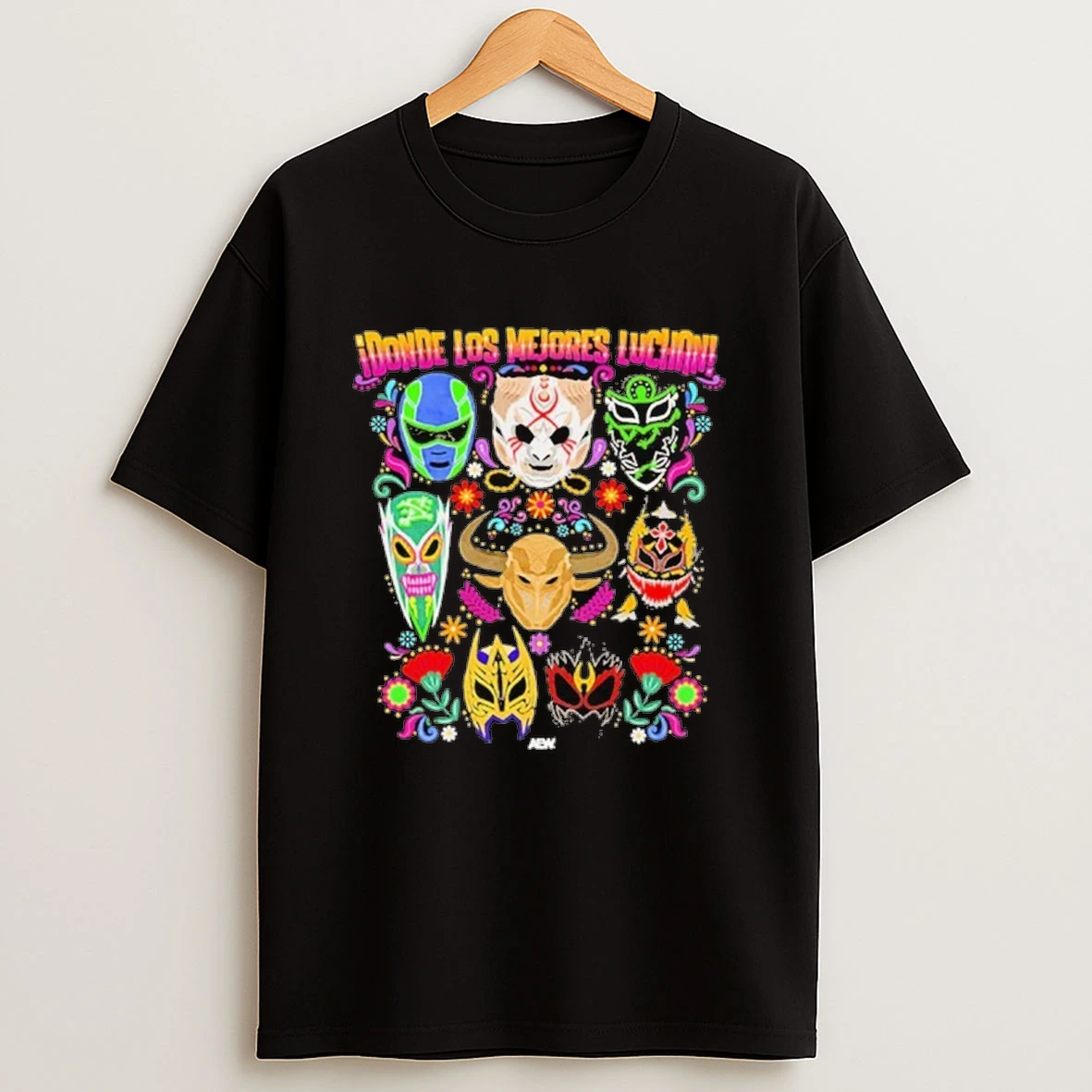 Aew Hispanic Heritage Month Donde Los Mejores Luchan Shirts