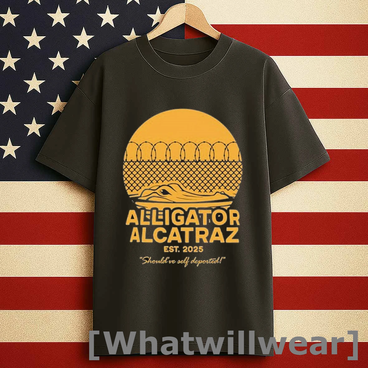 Alligator Alcatraz Shouldve Self Deported Est 2025 Shirts