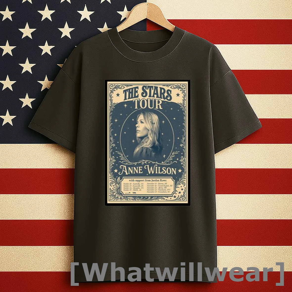 Anne Wilson Us Tour 2025 Men Shirts