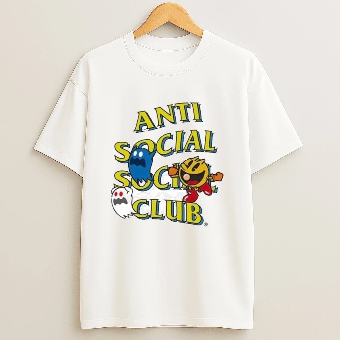 Anti Social Social Club Assc X Pac Man Run Run Shirts