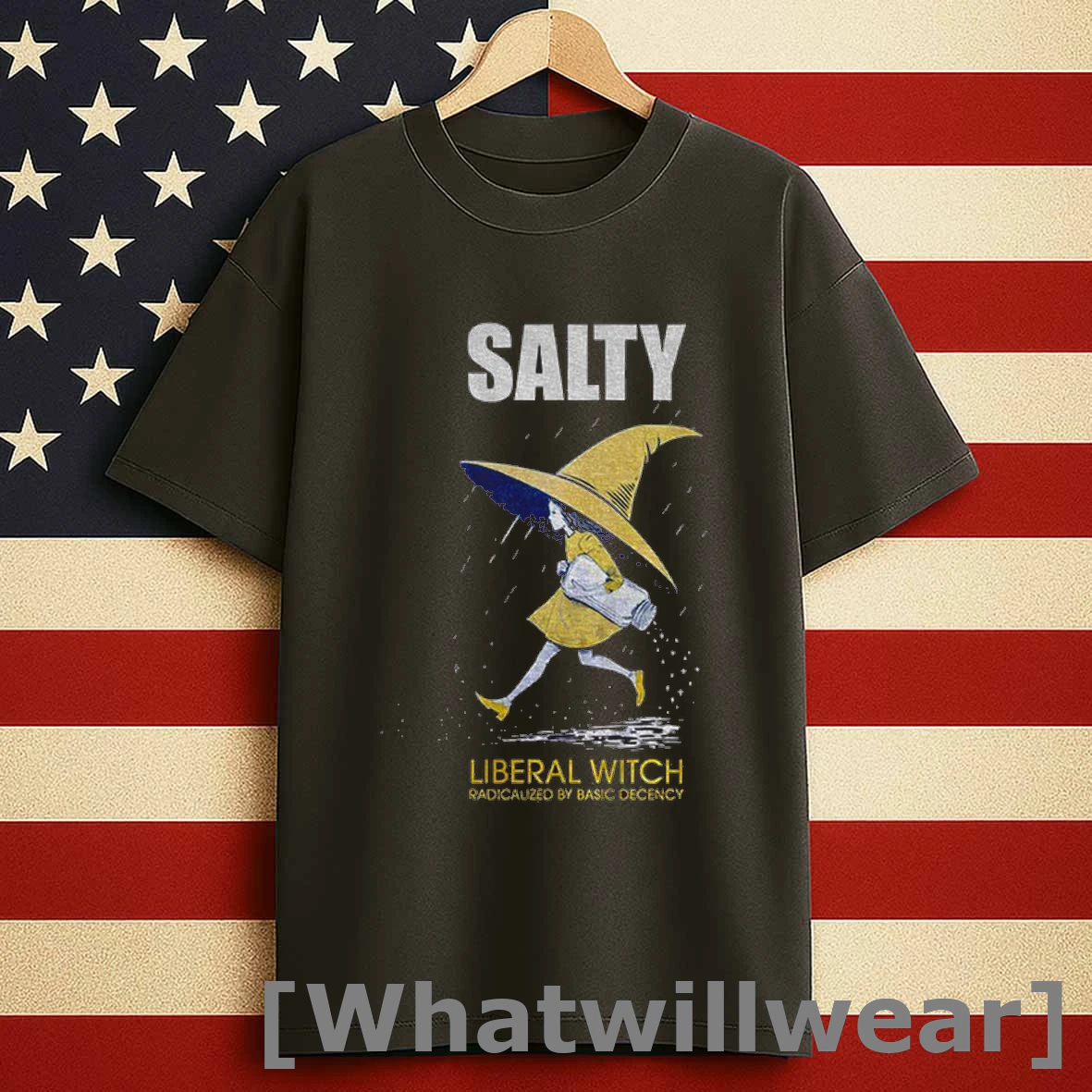 Anti Trump Salty Witch Radicalized By Basic Decency Shirts