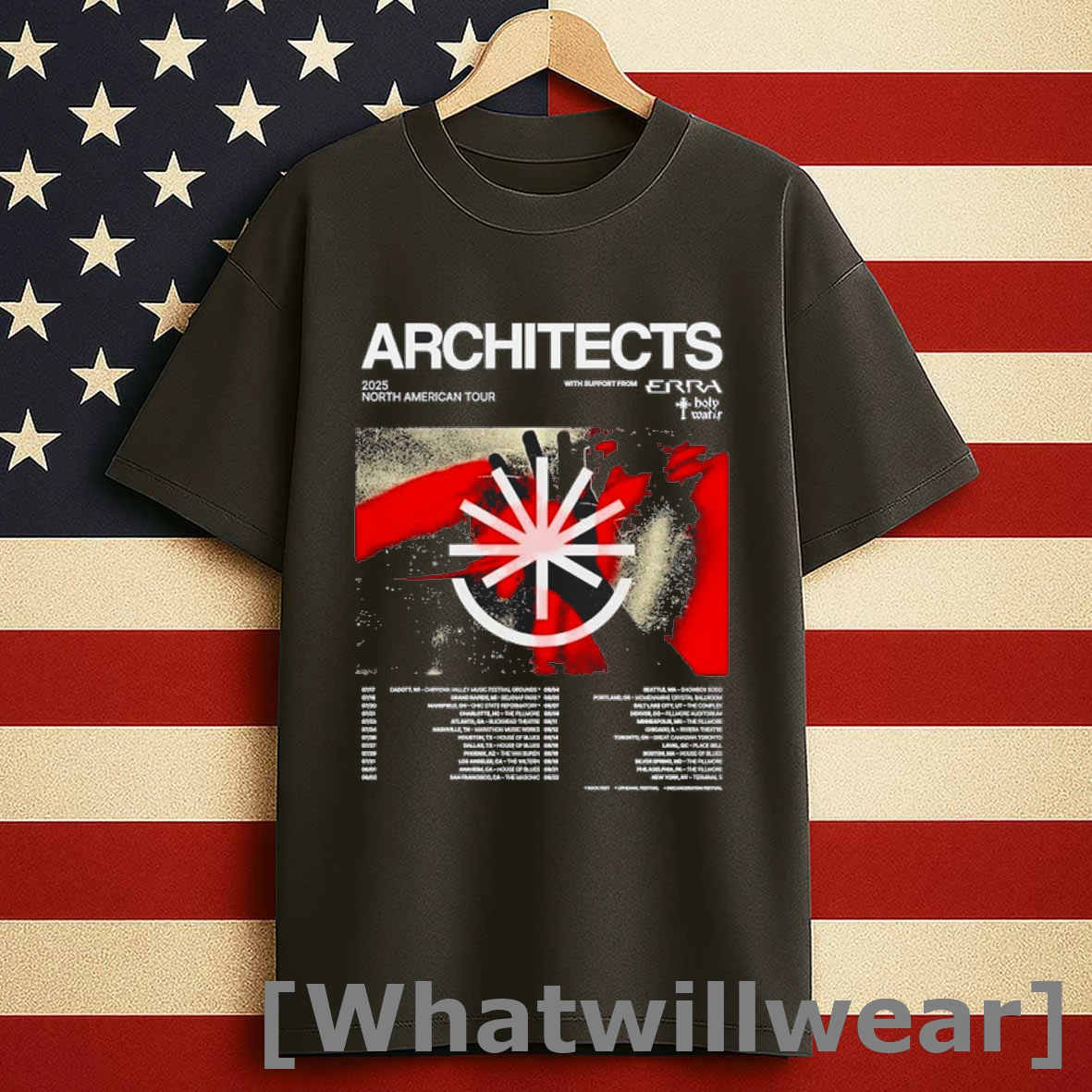 Architects 2025 North American Tour Dates The Sky The Earth And All Between Shirts