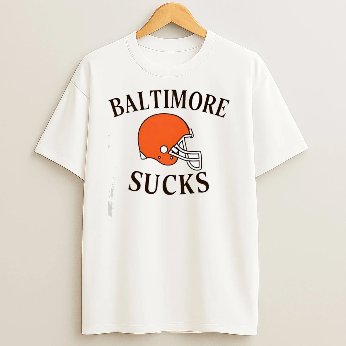 Baltimore Cleveland Sucks Helmet Classic Shirts