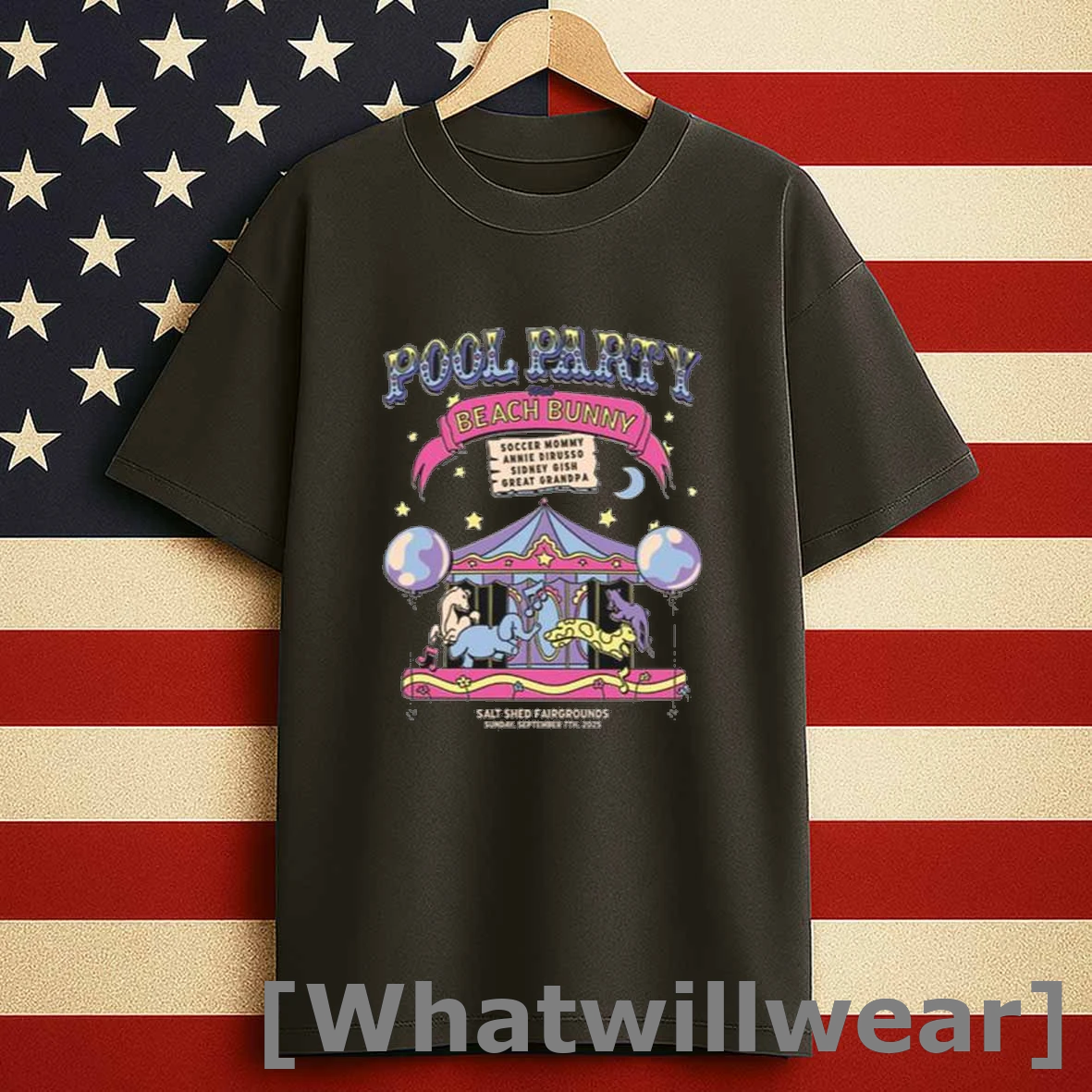 Beach Bunny Pool Party 2025 Men Shirts