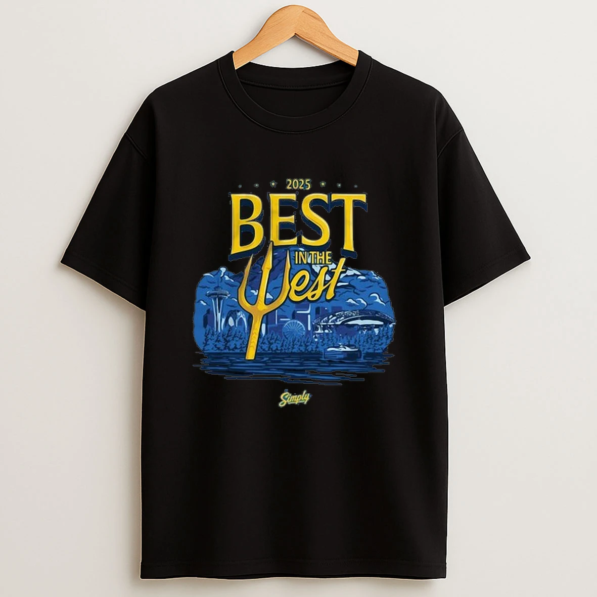 Best In The West 2025 Seattle Baseball Royal Shirts