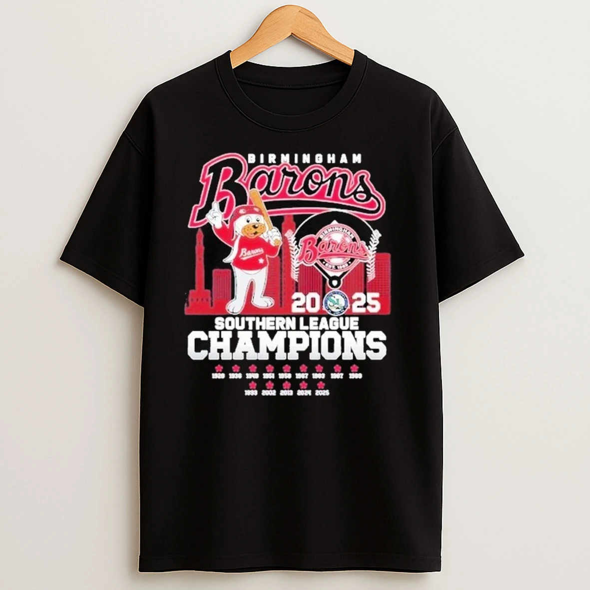 Birmingham Barons Southern League Champions 2025 Shirts