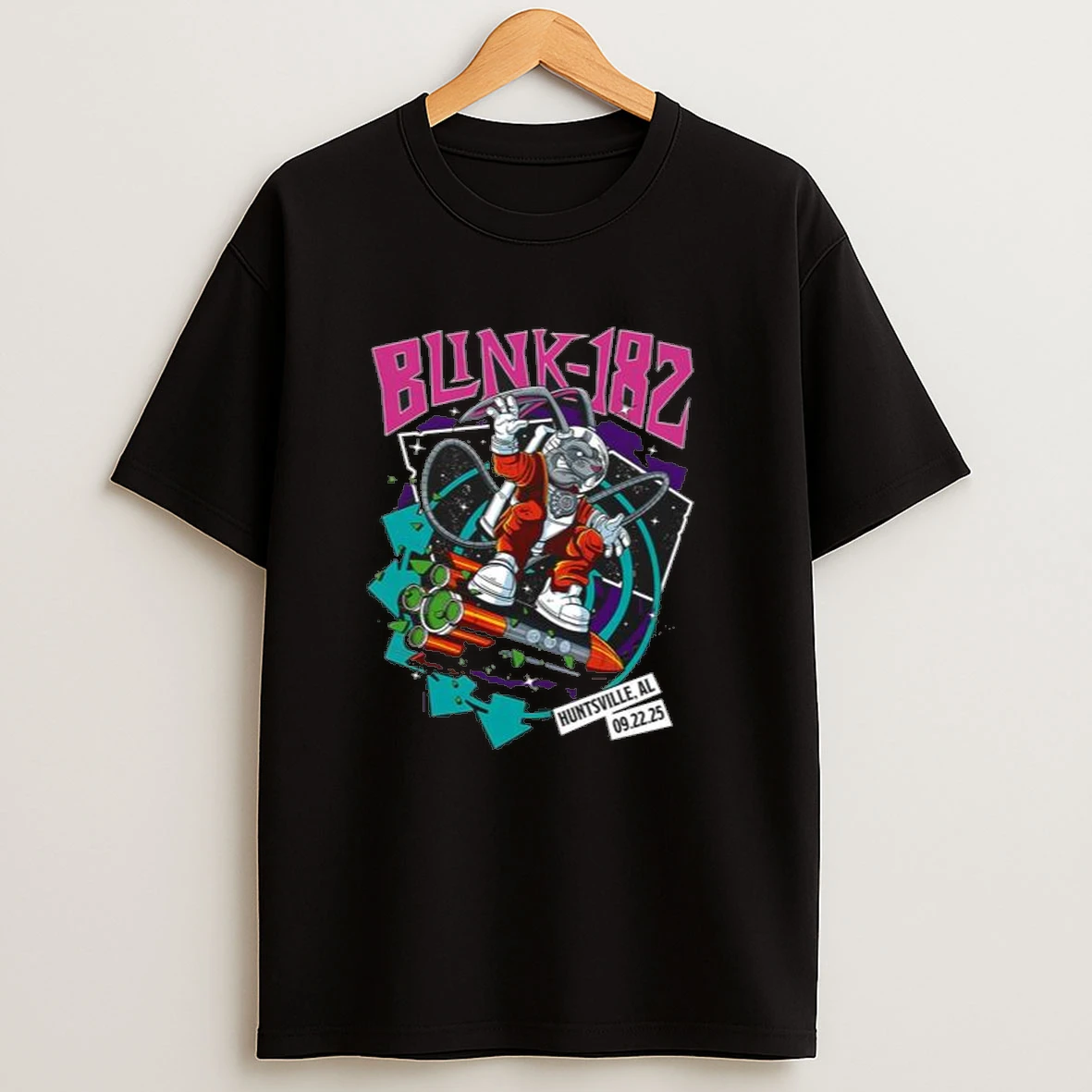 Blink 182 Huntsville Al Sep 22 2025 Men Shirts