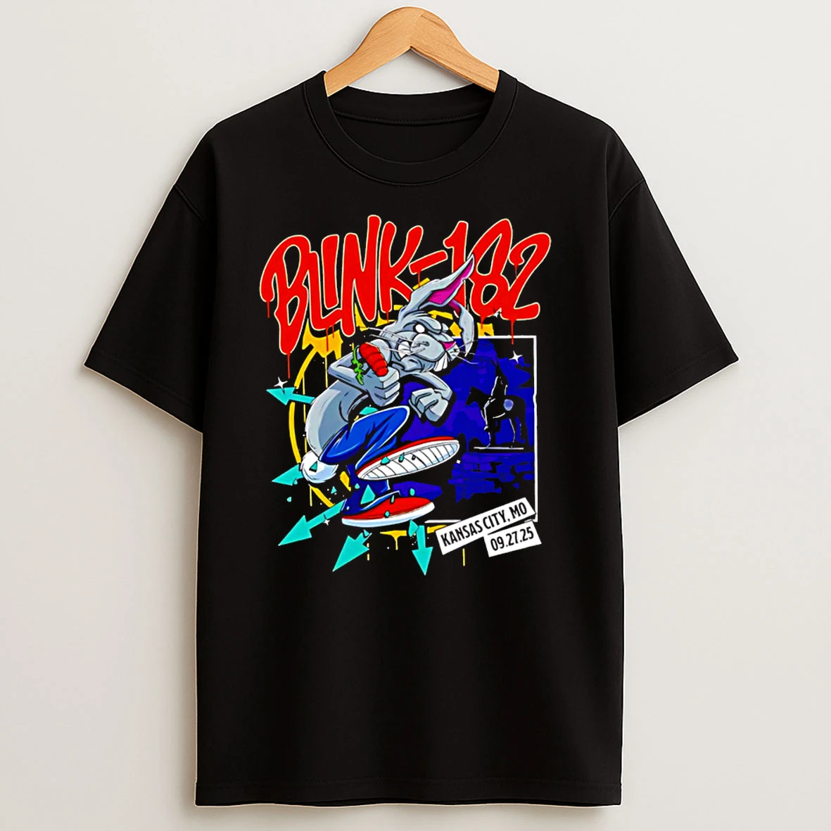 Blink 182 Kansas City Missouri 2025 Venue Classic Shirts