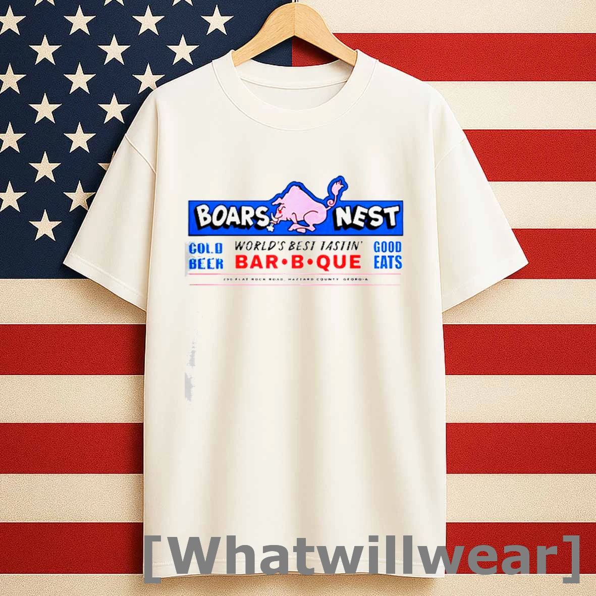 Boars Nest Worlds Best Tastin Bar B Que Shirts