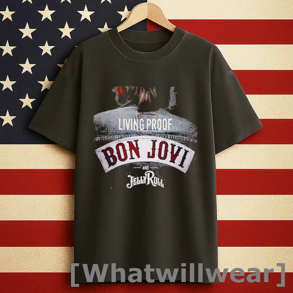 Bon Jovi And Jelly Roll Living Proof Forever Legendary Out October 24 2025 Shirts